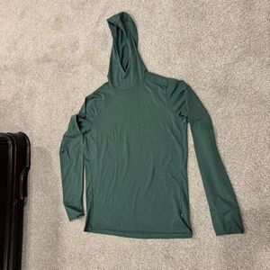 REI Co-op Men’s Lightweight Performance Hoodie – Size Medium – Forest Green